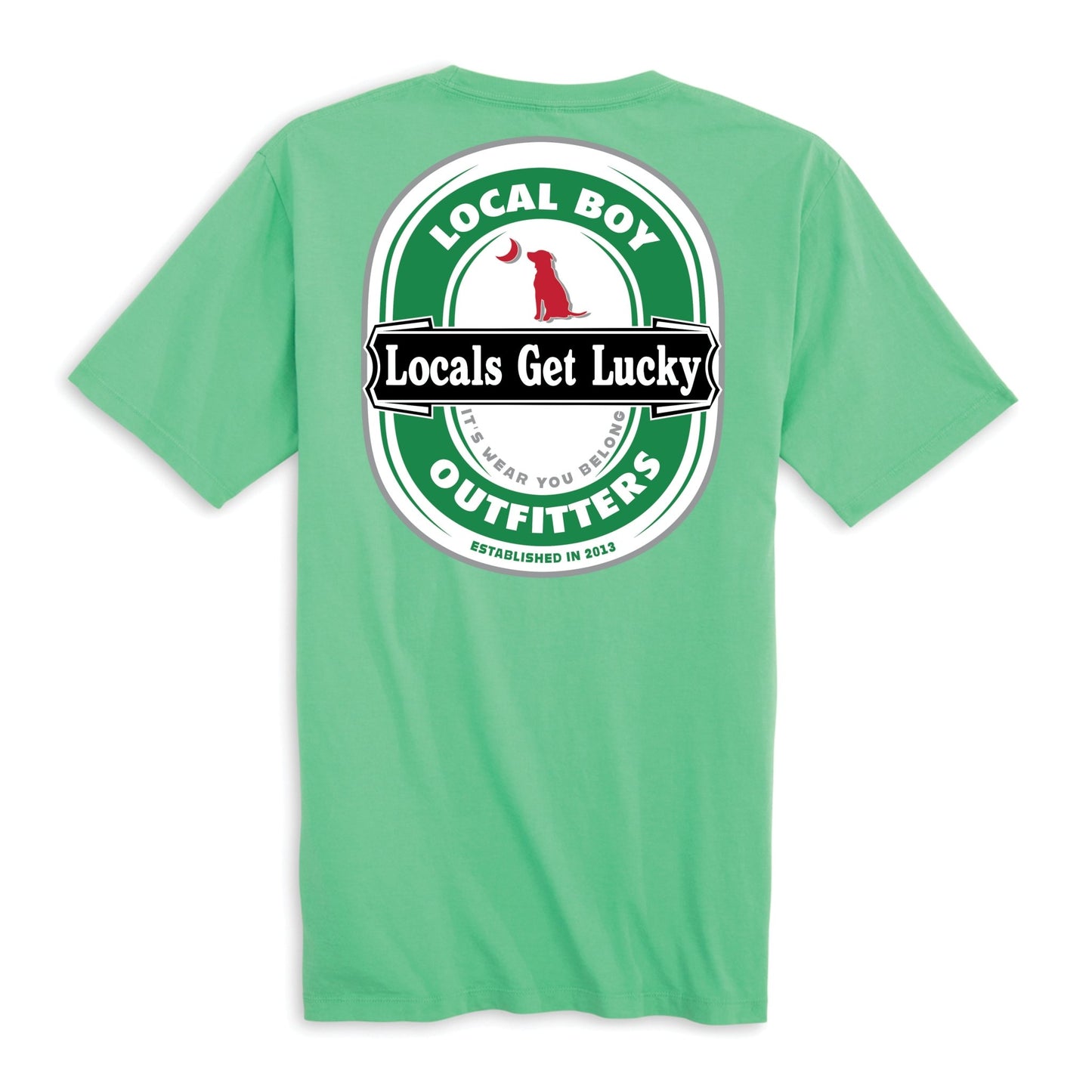 Locals Get Lucky Tee - Clover - Mercantile213