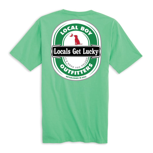 Locals Get Lucky Tee - Clover - Mercantile213