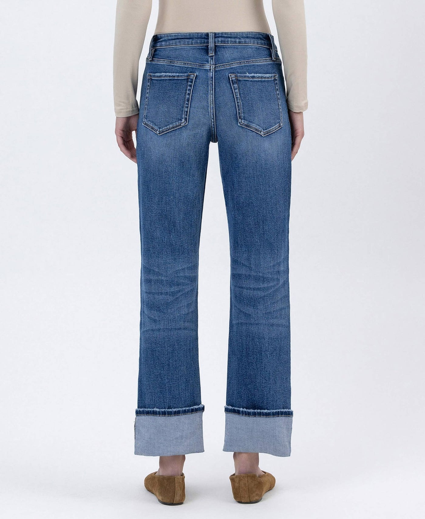Lovervet Cuffed Ankle Jeans - LV1608 - Mercantile213