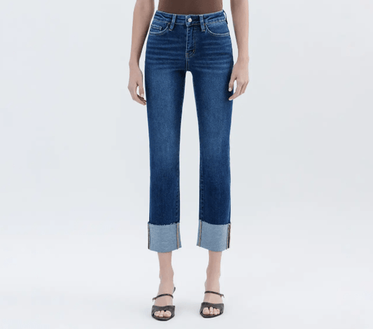 Lovervet High Rise Cuffed Slim - LV1595 - Mercantile213