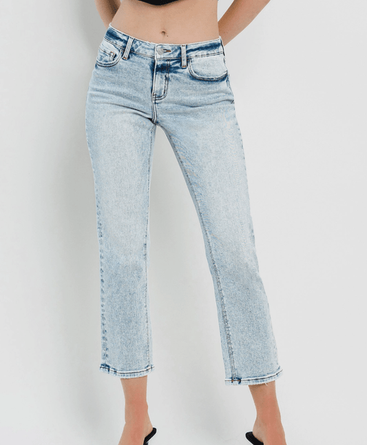 Lovervet Mid Rise Crop Straight - LV1262 - Mercantile213