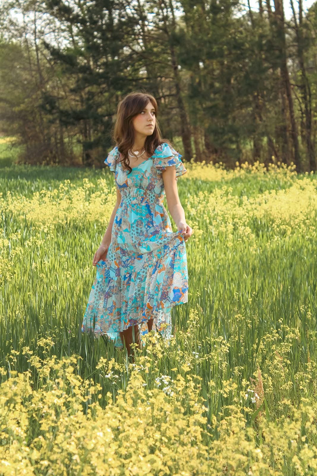 Lt Magenta Sweetheart Maxi - Mercantile213