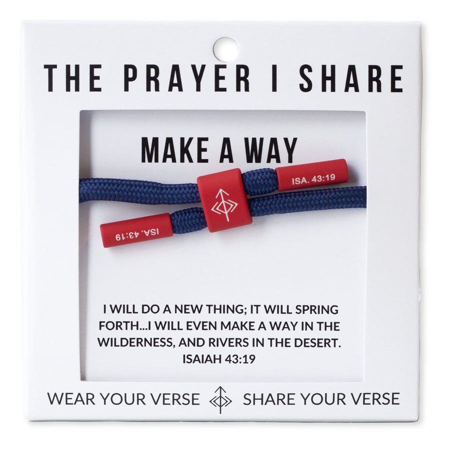 MAKE A WAY Christian Cord Bracelet - Mercantile213