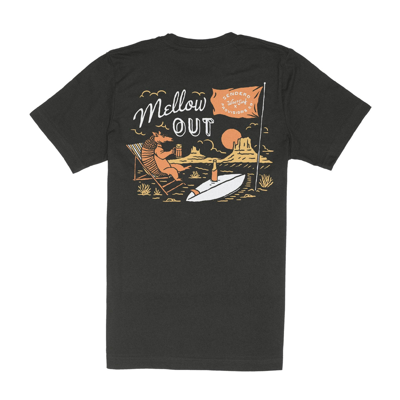 Mellow Out T-Shirt: Black - Mercantile213