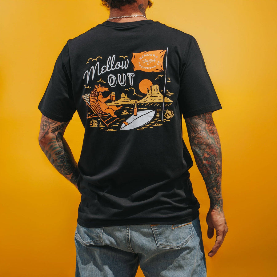 Mellow Out T-Shirt: Black - Mercantile213