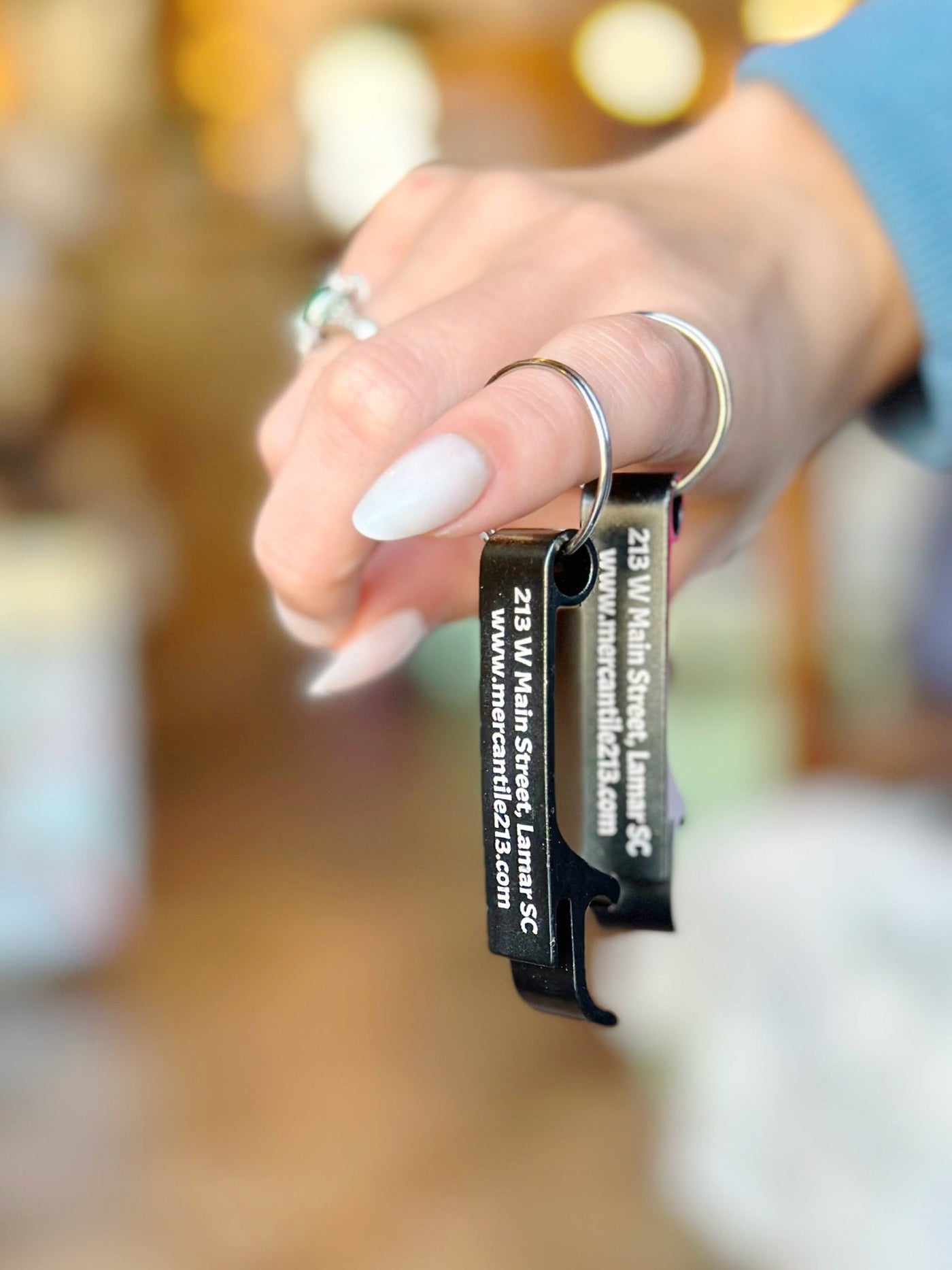 Mercantile Bottle Opener Keychain - Mercantile213