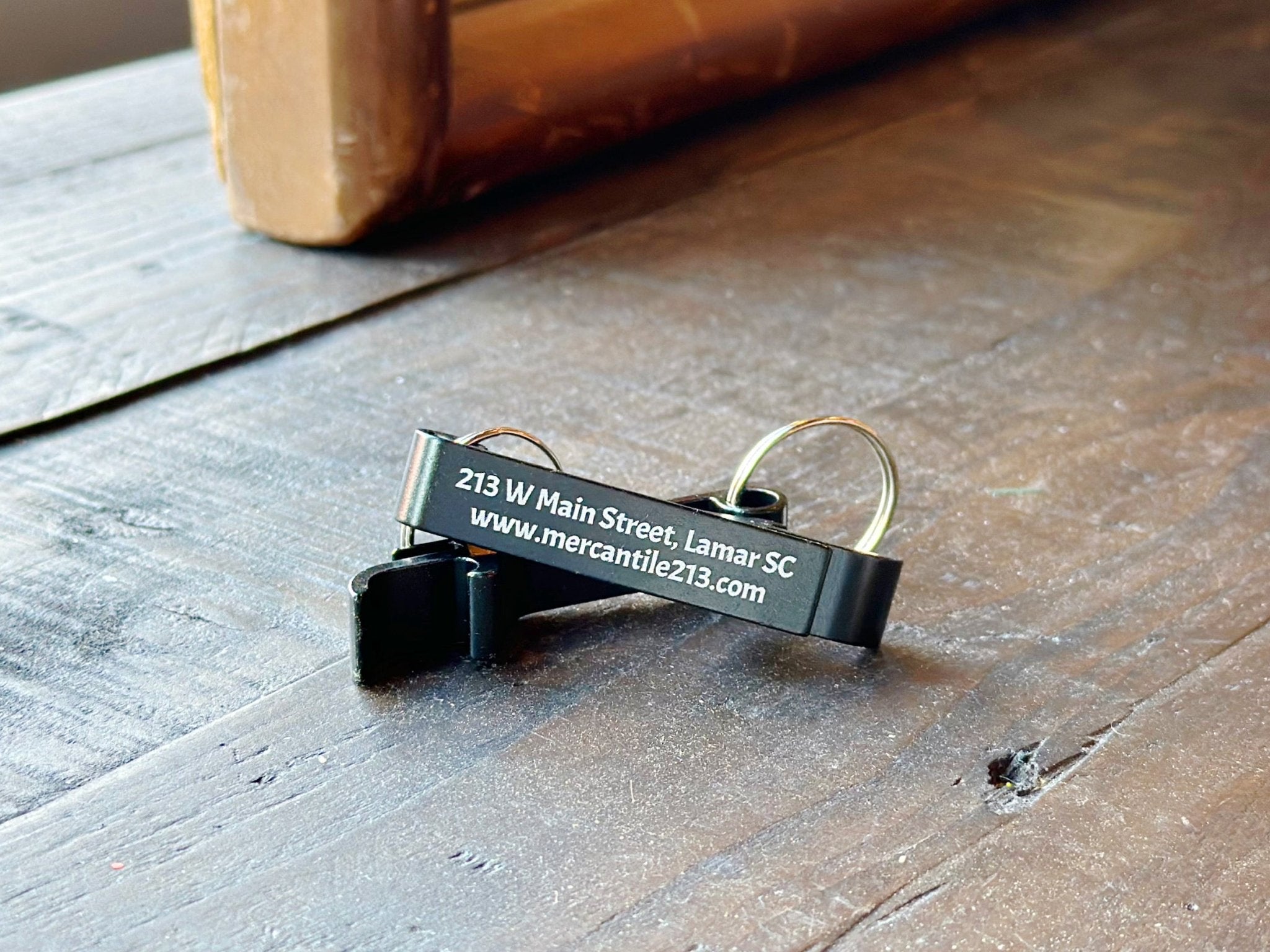 Mercantile Bottle Opener Keychain - Mercantile213
