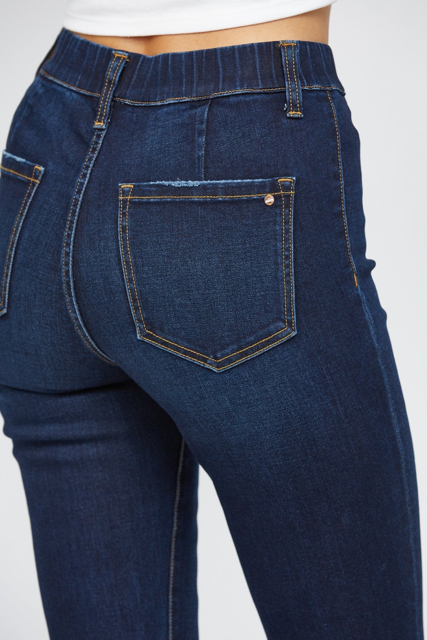 Mid Rise Flare Jegging MDP - F3000DK - Mercantile213