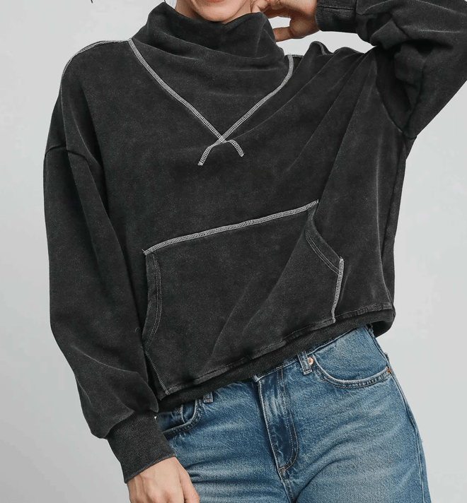 Mineral Wash Sweatshirt - Mercantile213