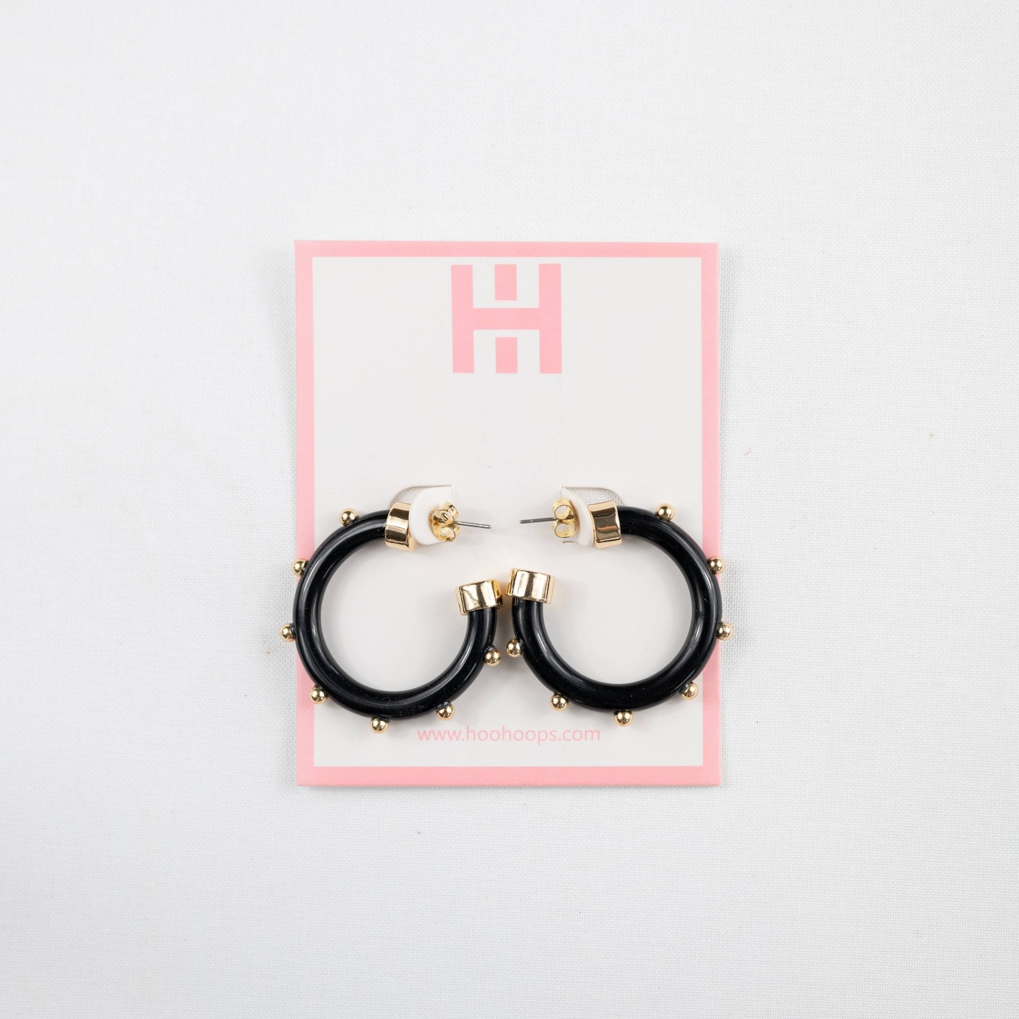 Minis - Black with Gold Balls - Mercantile213