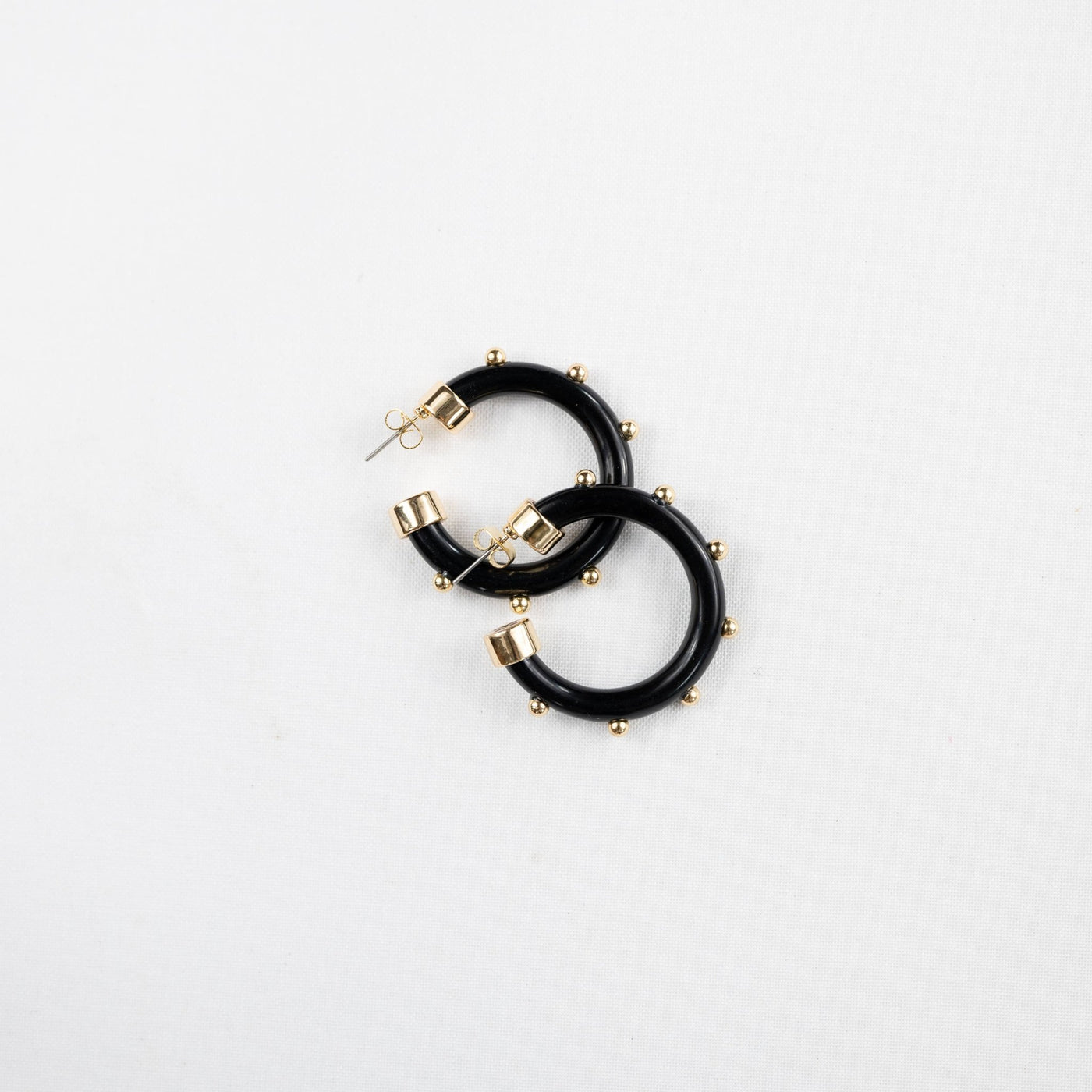 Minis - Black with Gold Balls - Mercantile213