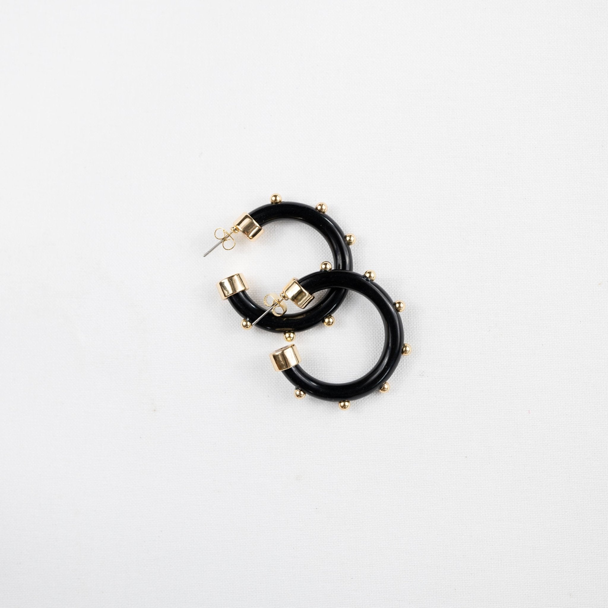Minis - Black with Gold Balls - Mercantile213