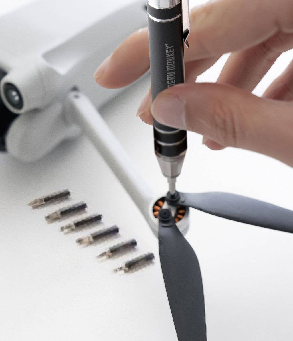 Modern Monkey® Screw’d Up 6 - in - 1 Mini LED Screwdriver - Mercantile213