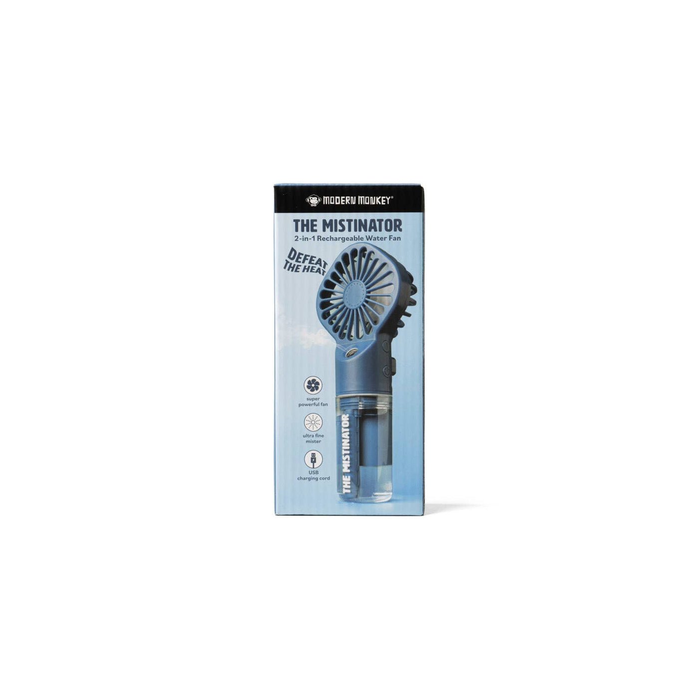 Modern Monkey The Mistinator 2 - in - 1 Rechargeable Water Fan - Mercantile213