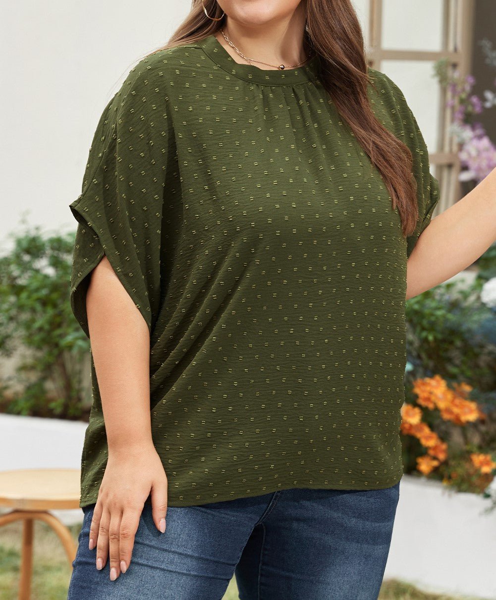 Moss Green Blouse - Mercantile213