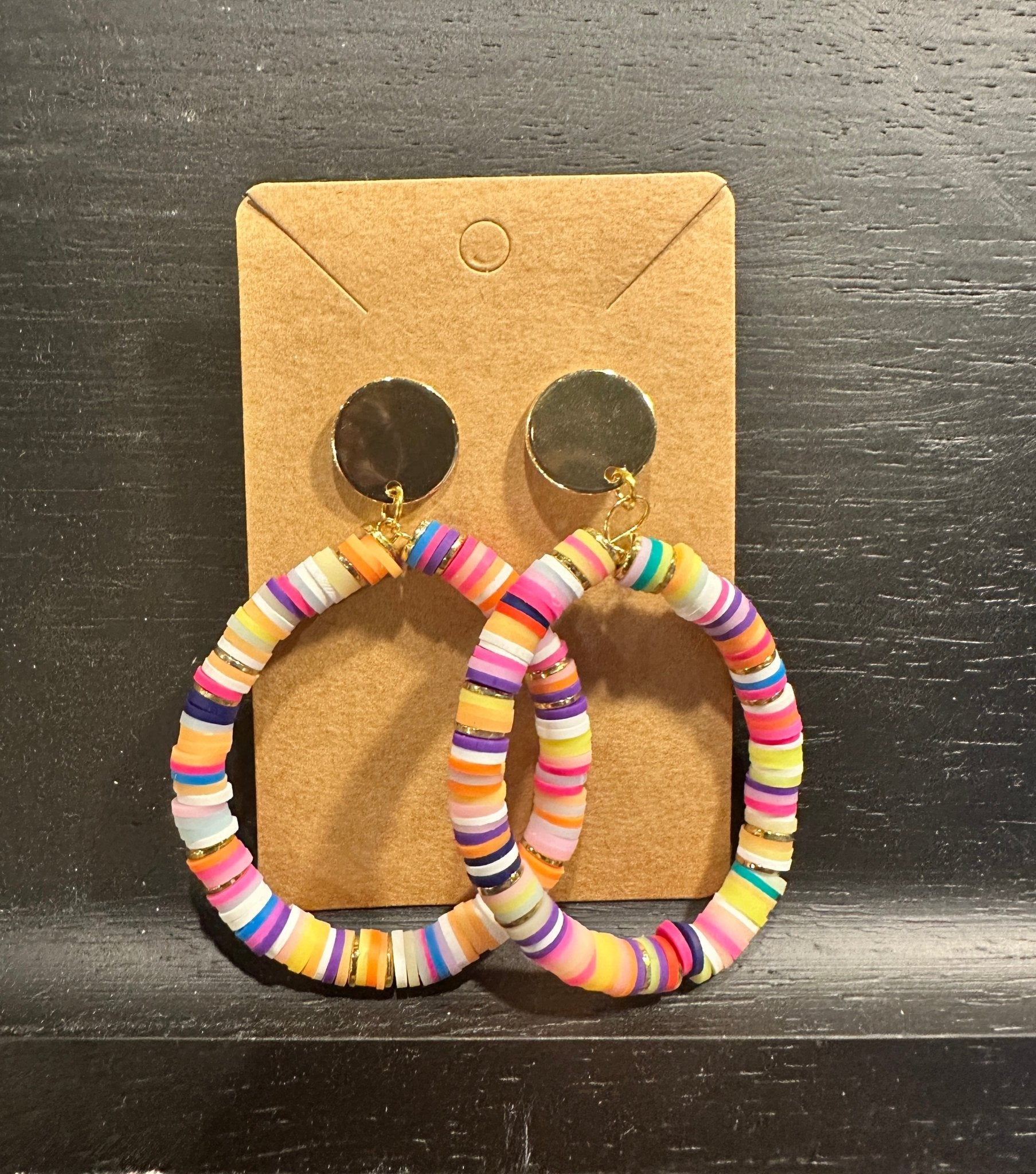Multi Lg Drop Earrings - Mercantile213
