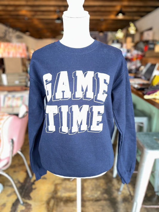 Navy Game Day Sweatshirt - Mercantile213