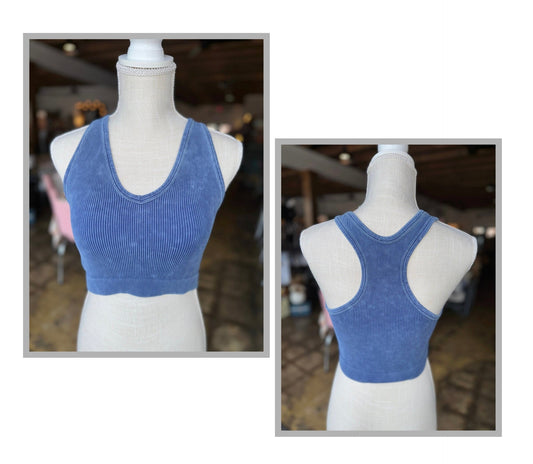 Navy Racerback - Mercantile213