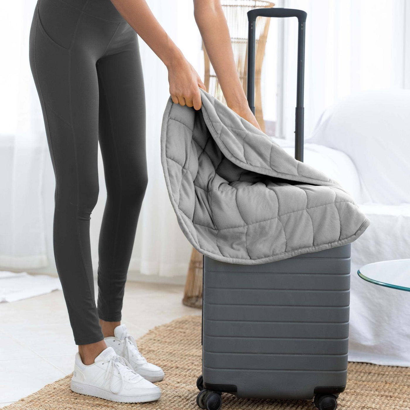 Nodpod BODY Weighted Blanket - Gray - Mercantile213