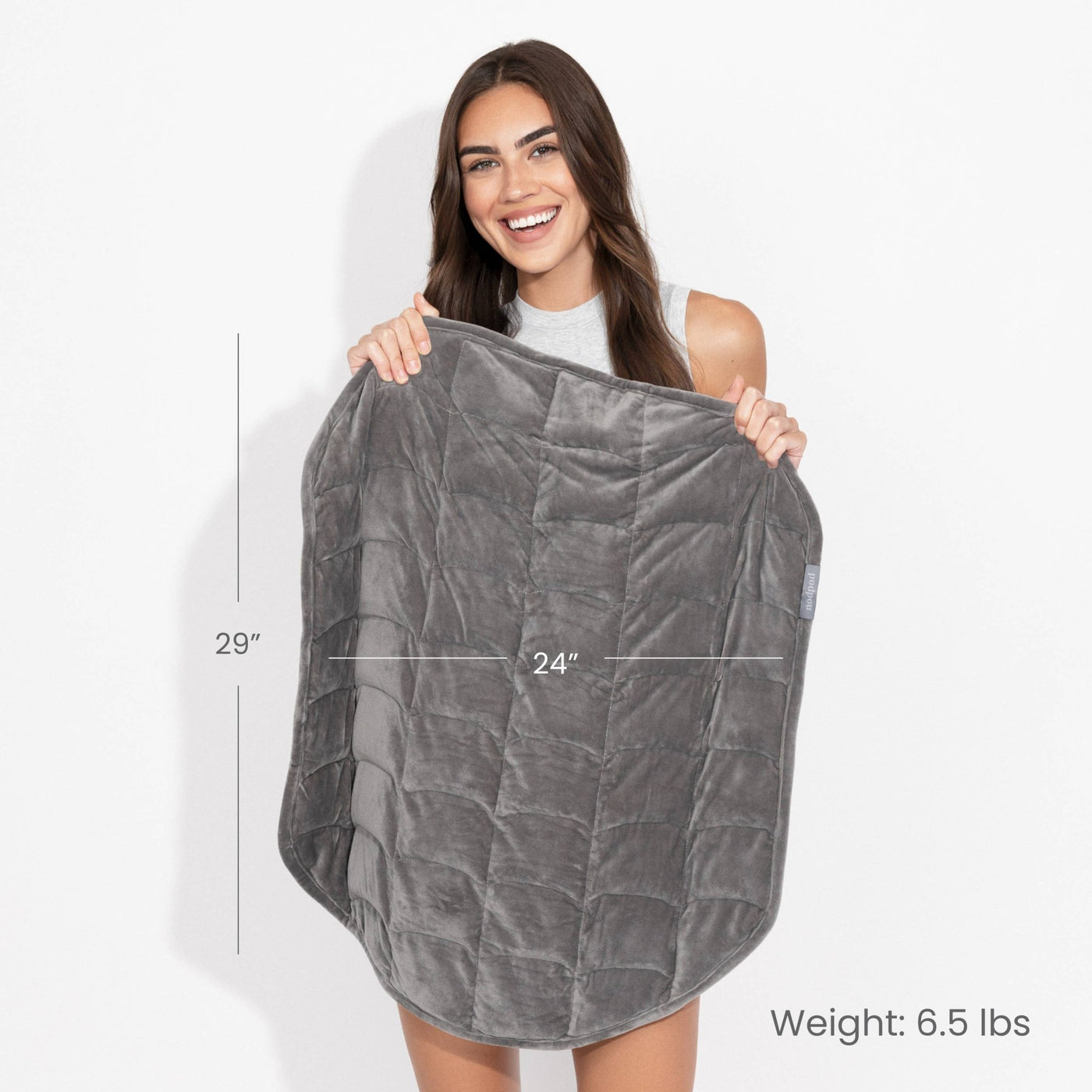 Nodpod BODY Weighted Blanket - Gray - Mercantile213