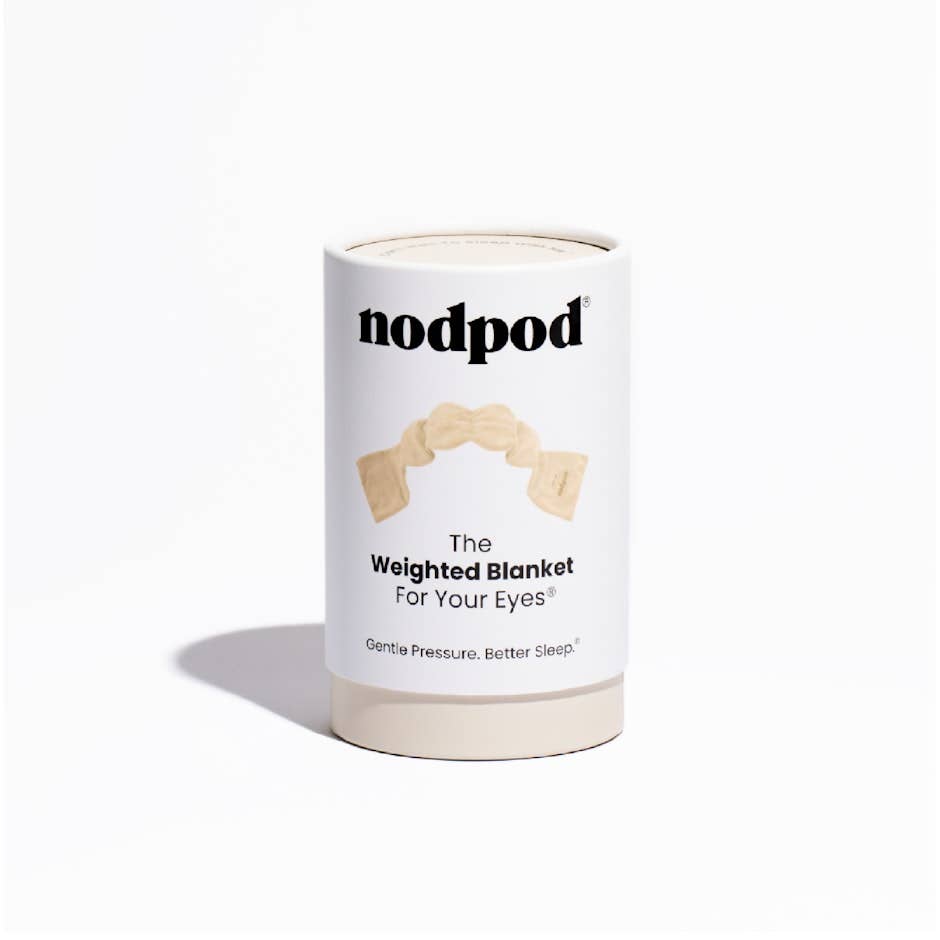 Nodpod Weighted Sleep Mask - Bone - Mercantile213