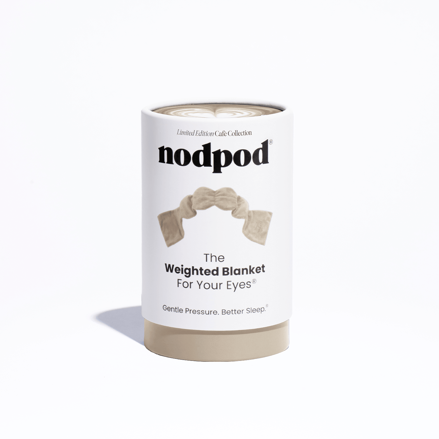 Nodpod Weighted Sleep Mask - Latte - Mercantile213