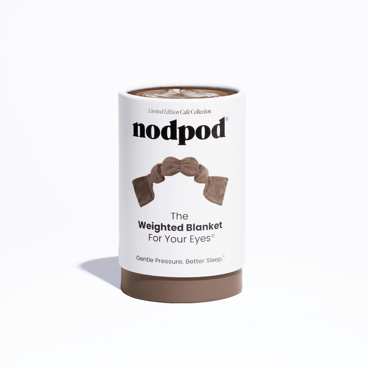 Nodpod Weighted Sleep Mask - Mocha - Mercantile213
