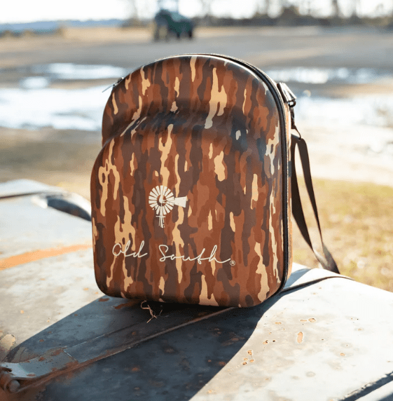 Old South 6 Hat Travel Case - Bark Camo - Mercantile213