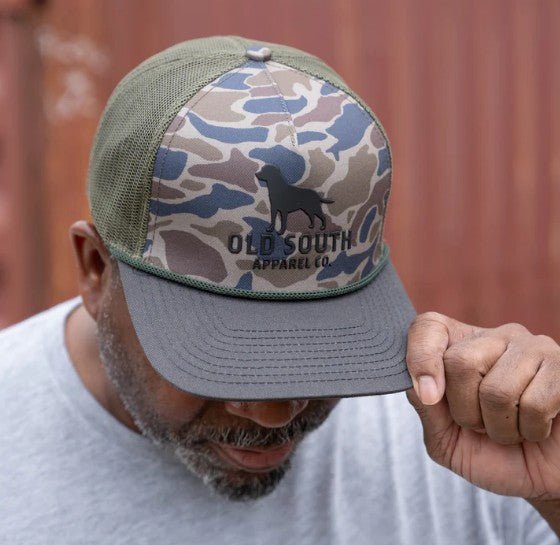 Old South Hat - Dog Outline - Thicket Camo - Mercantile213