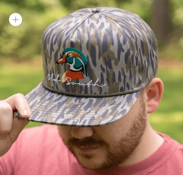 Old South Hat - Wood Duck Osland Camo - Mercantile213