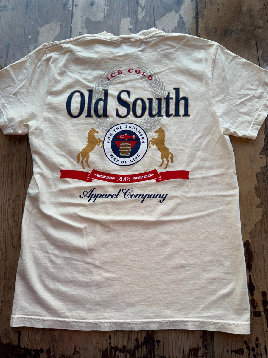 Old South SS Tee - Ice Cold - Ivory - Mercantile213