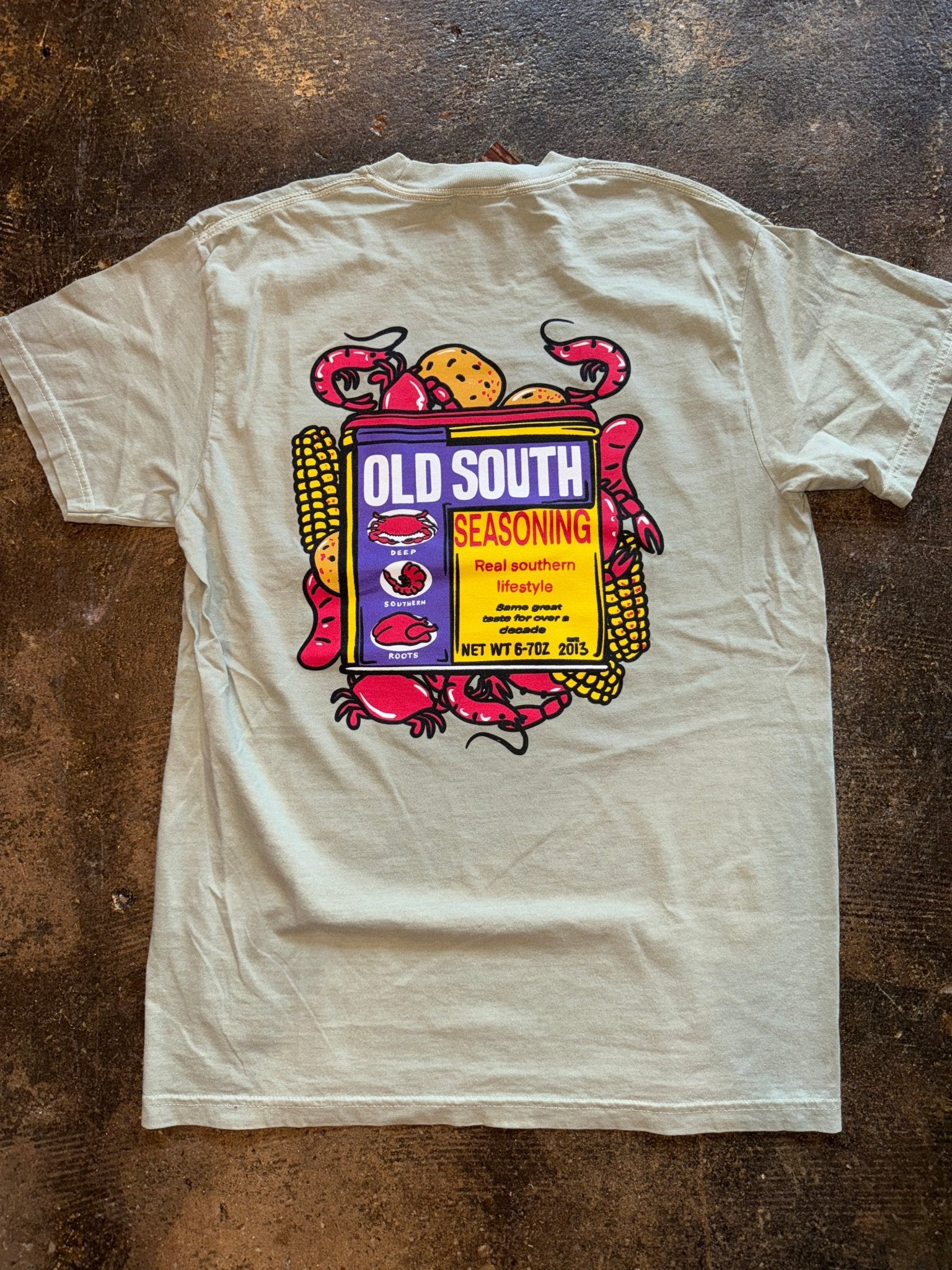 Old South SS Tee - Old Seasoning - Sandstone - Mercantile213