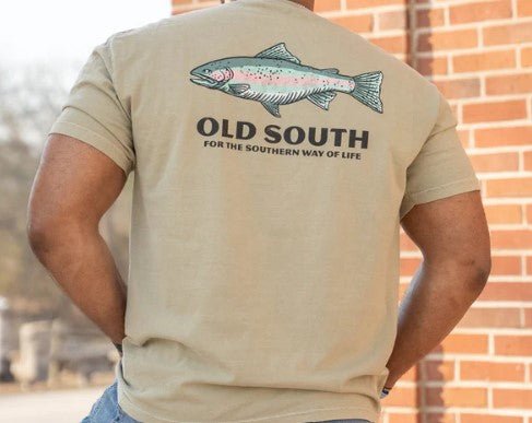 Old South SS Tee - Rainbow Trout - Mercantile213