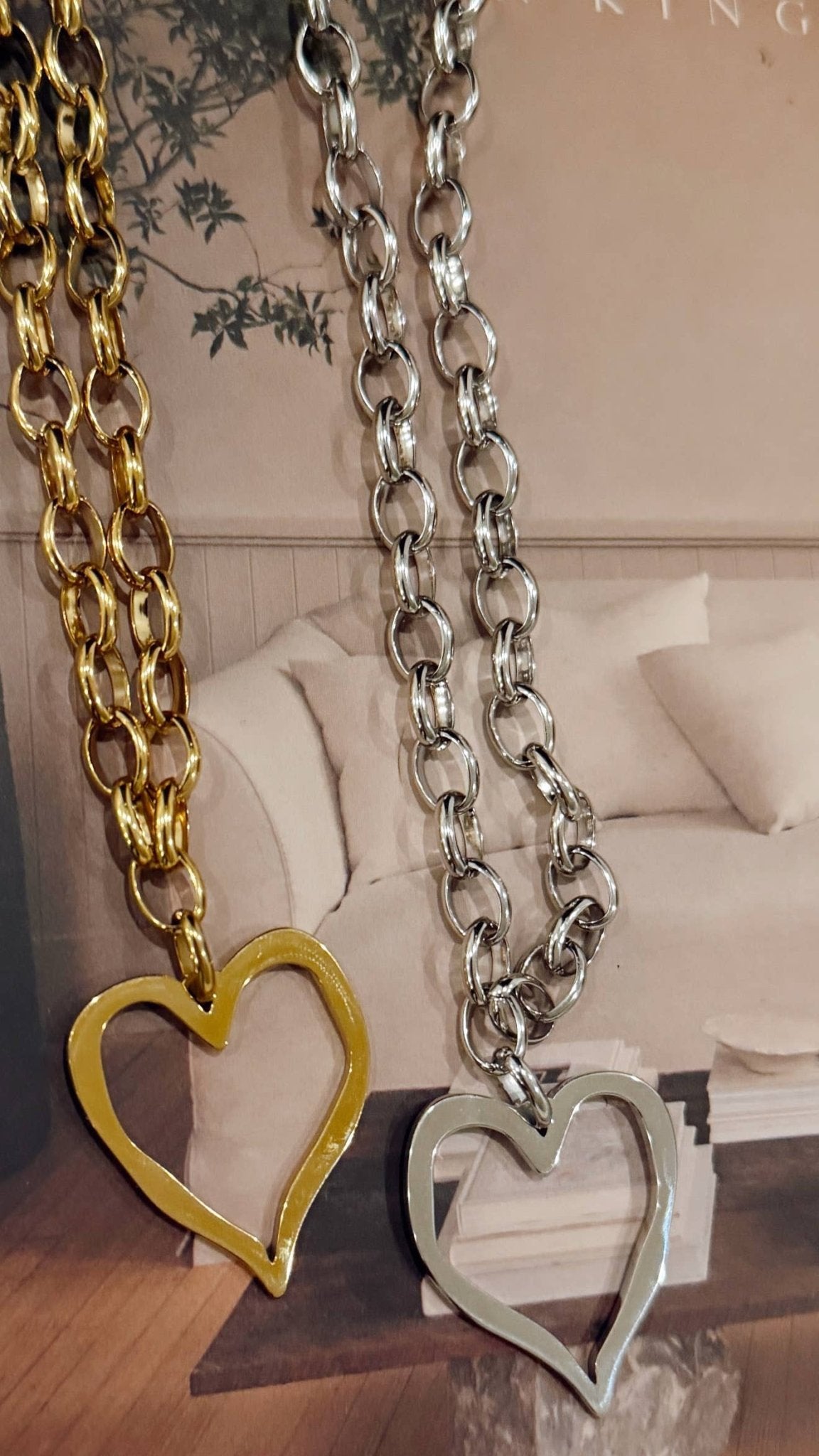 Open Heart Necklace - Mercantile213