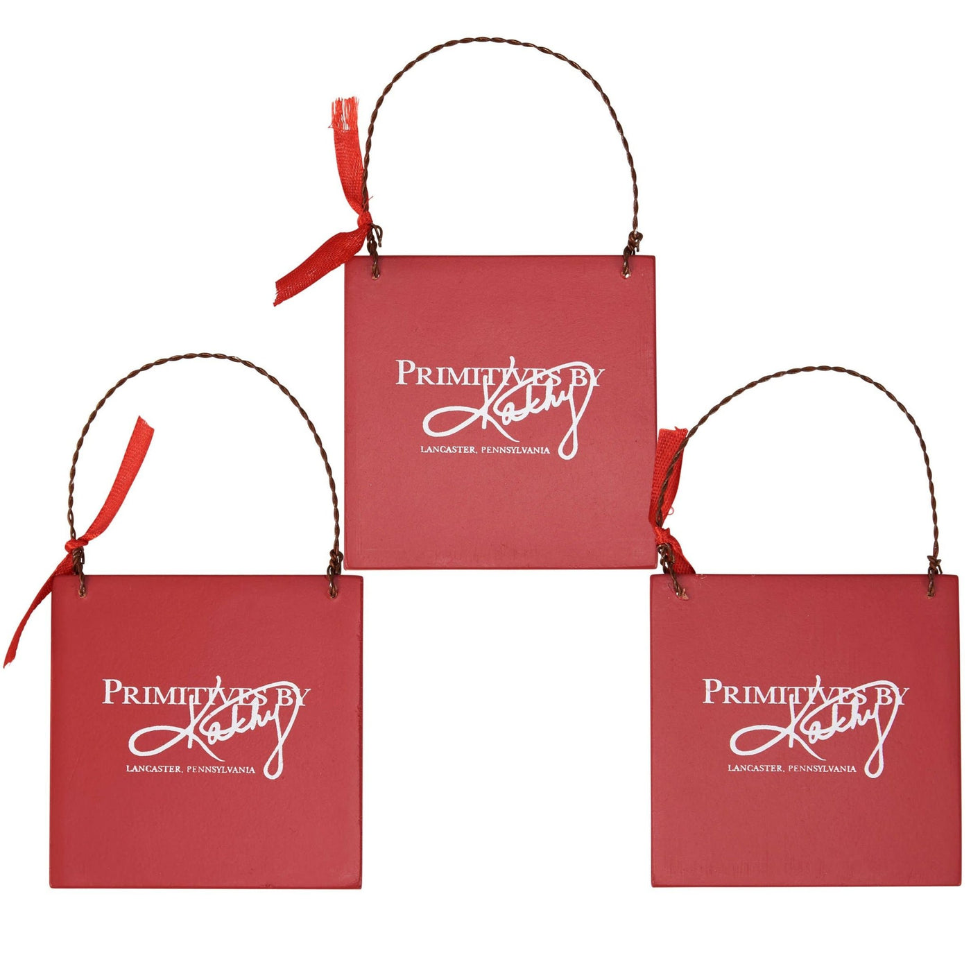 Ornament - Reto Snowman (3pc) - Mercantile213