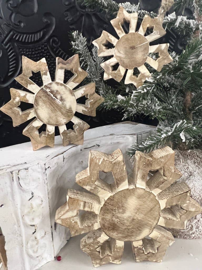 Ornament - Trivet Snowflake 4in - Mercantile213