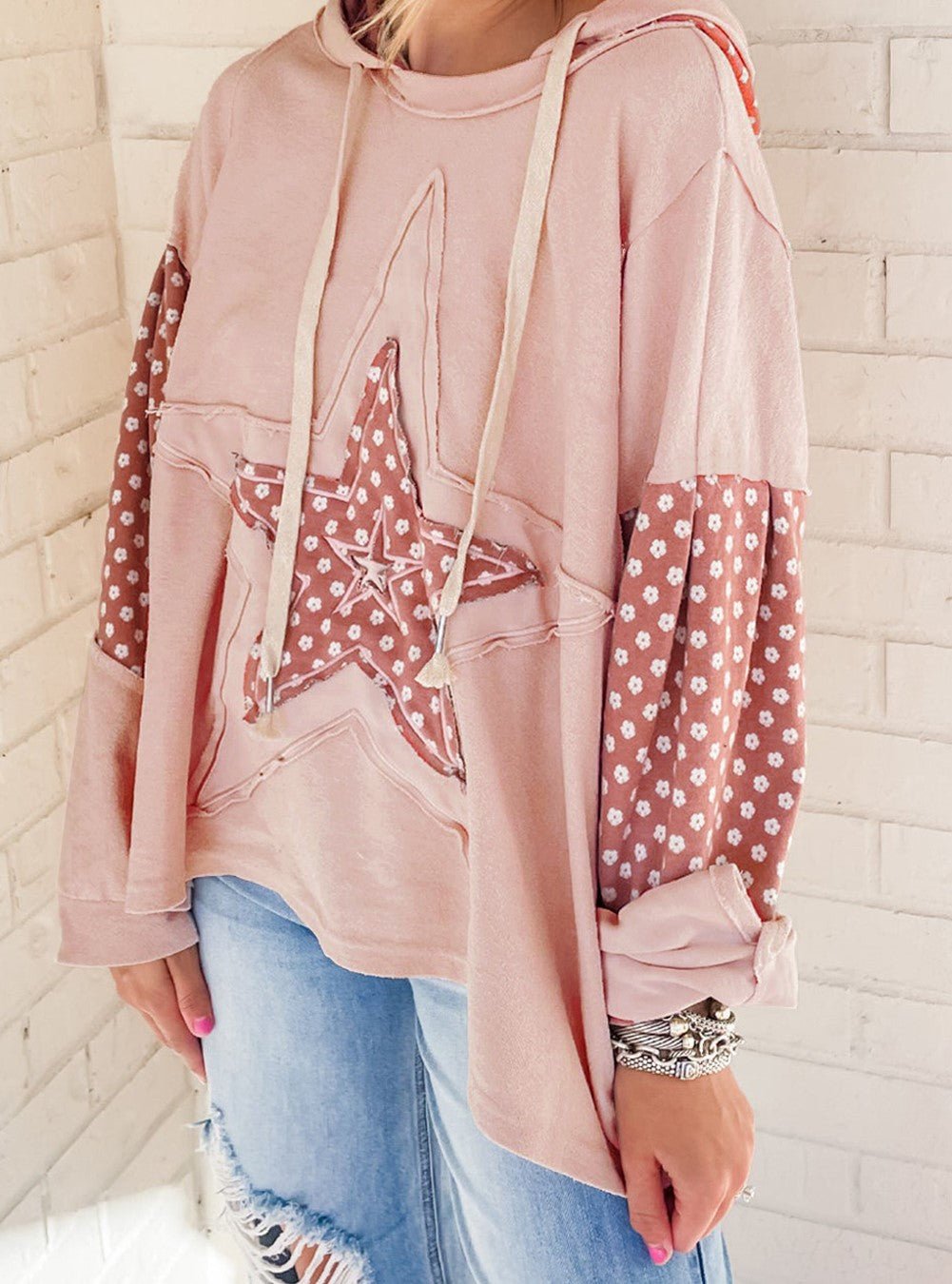 Pink/Blush Star Top - Mercantile213