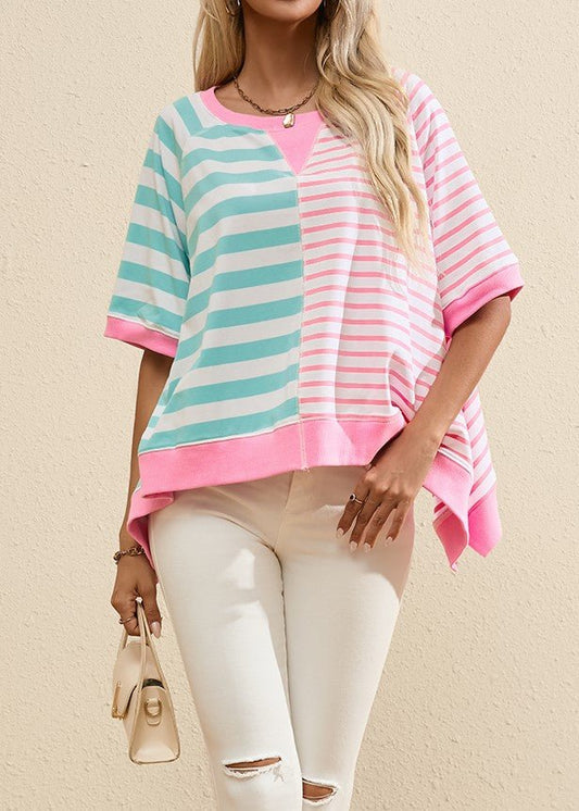 Pint Stripe Oversized Top - Mercantile213