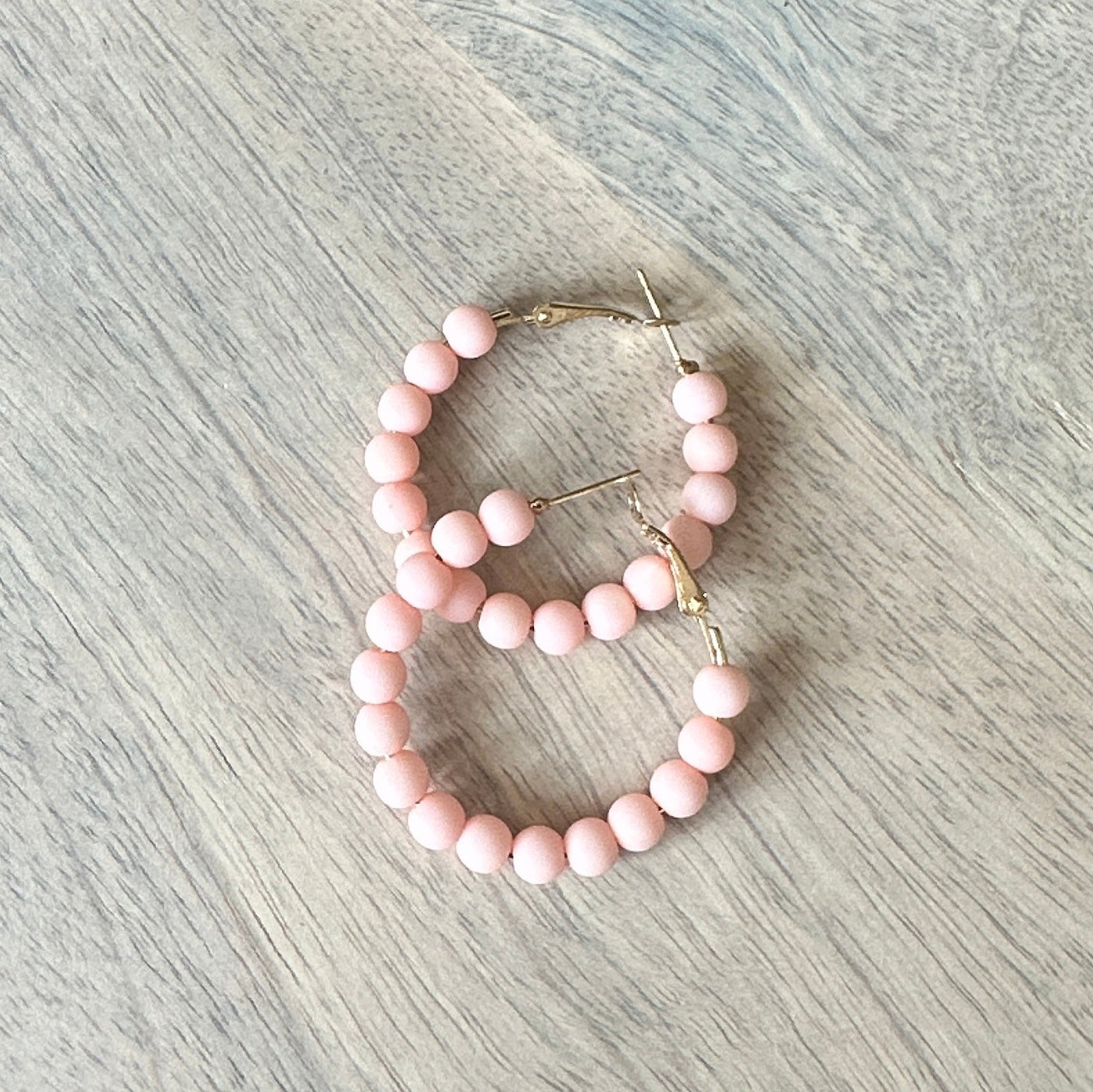 Poppin Beaded Hoops - Mercantile213