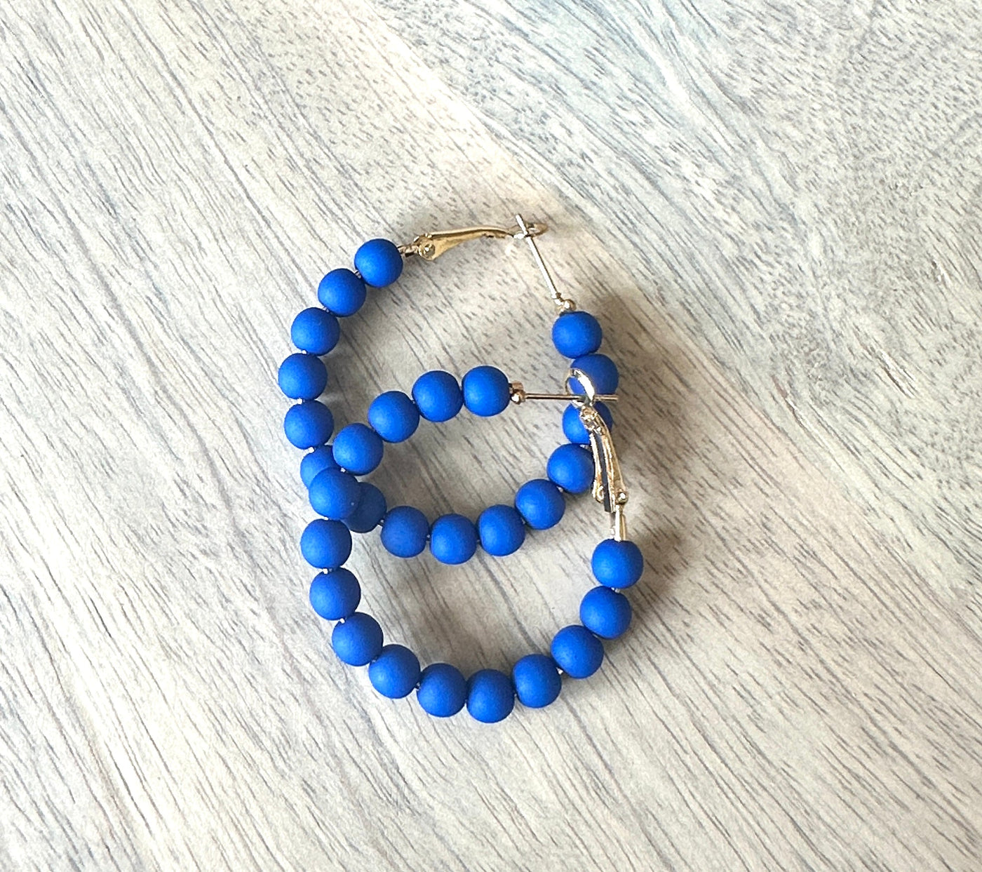 Poppin Beaded Hoops - Mercantile213