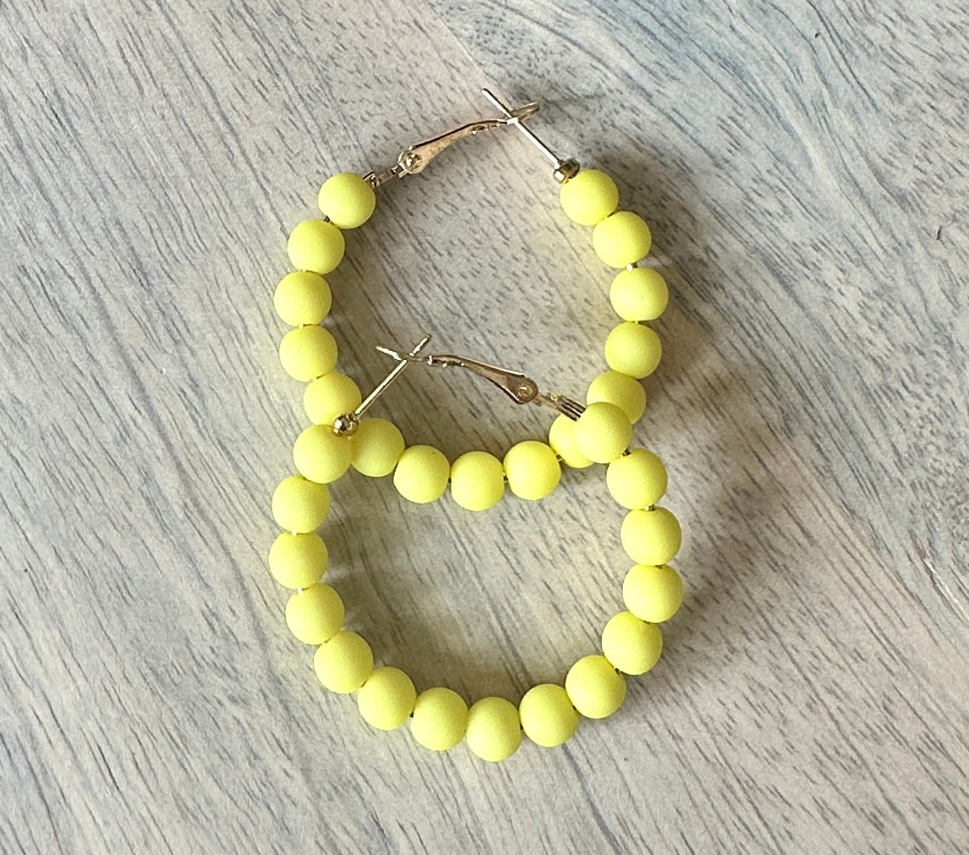 Poppin Beaded Hoops - Mercantile213