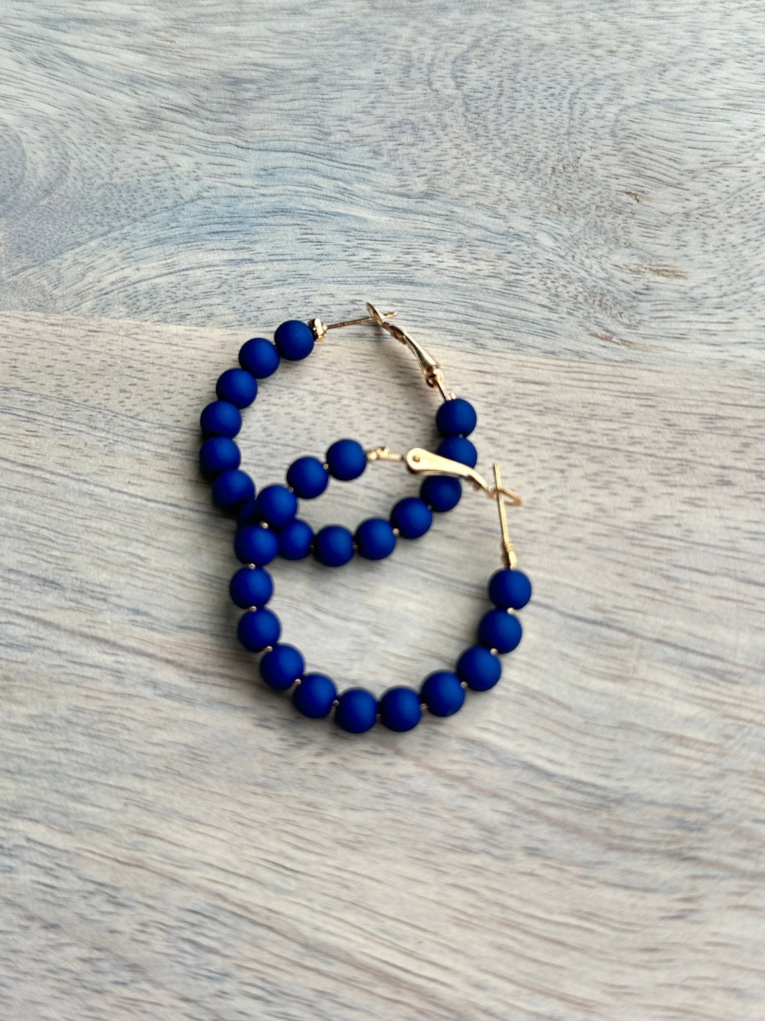 Poppin Beaded Hoops - Mercantile213