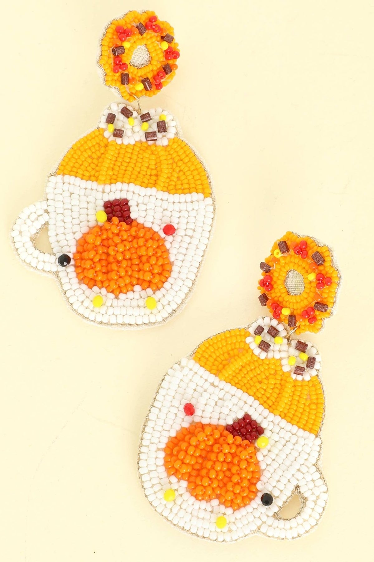 Pumpkin Latte Earrings - Mercantile213
