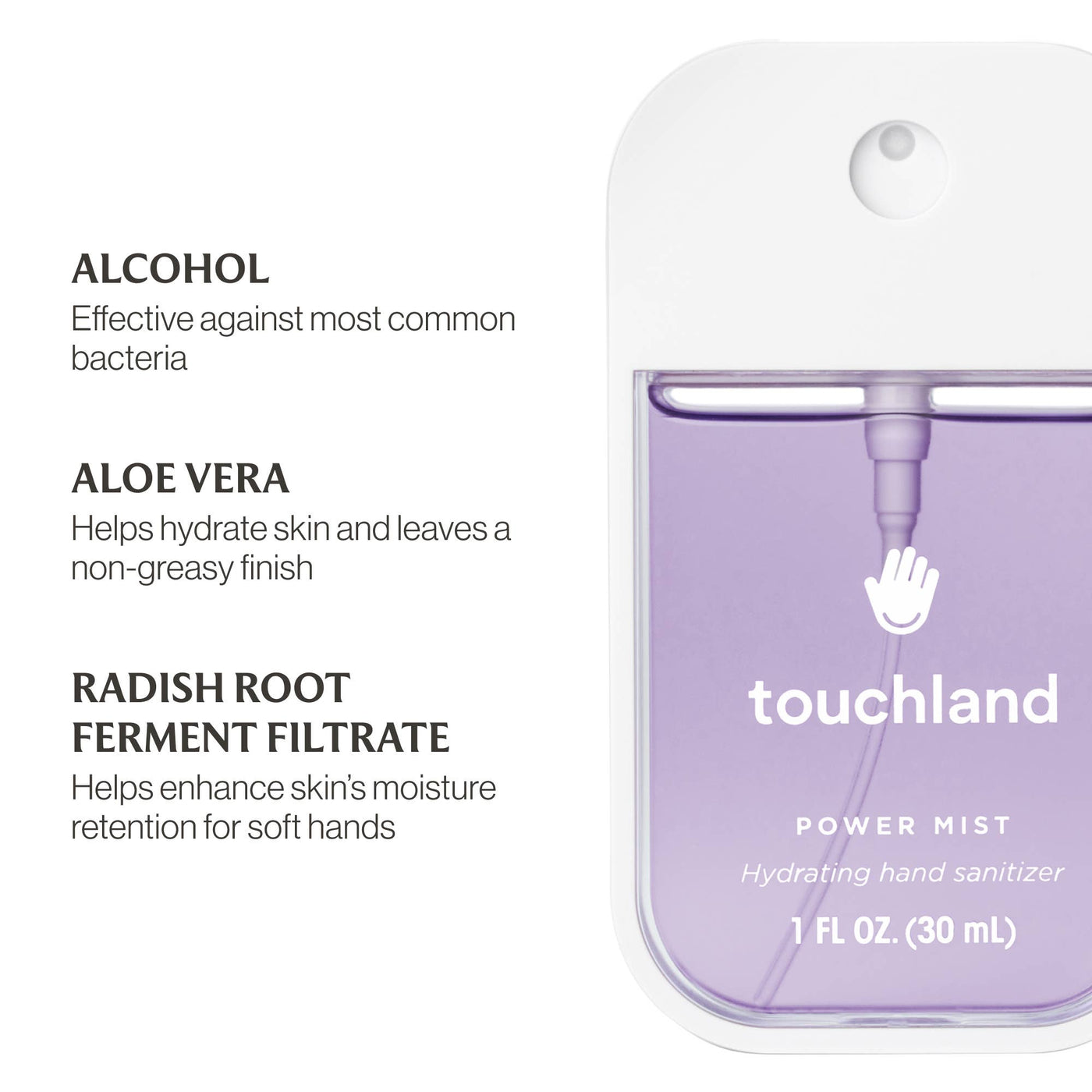 Pure Lavender Power Mist Hydrating Hand Sanitizer - Mercantile213