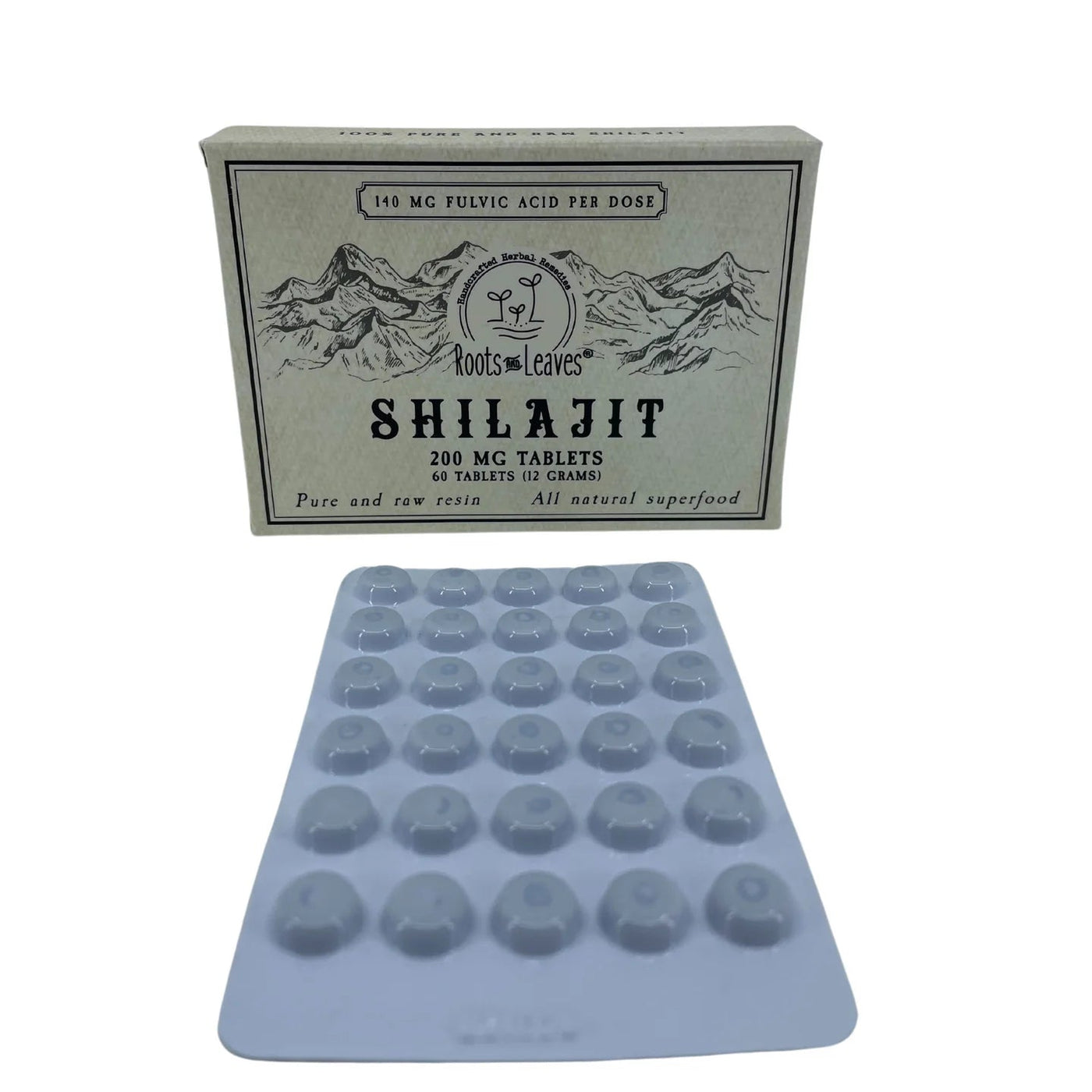 Pure Shilajit tablets (60ct.) - Mercantile213
