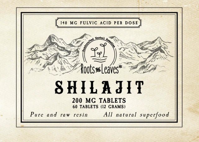 Pure Shilajit tablets (60ct.) - Mercantile213