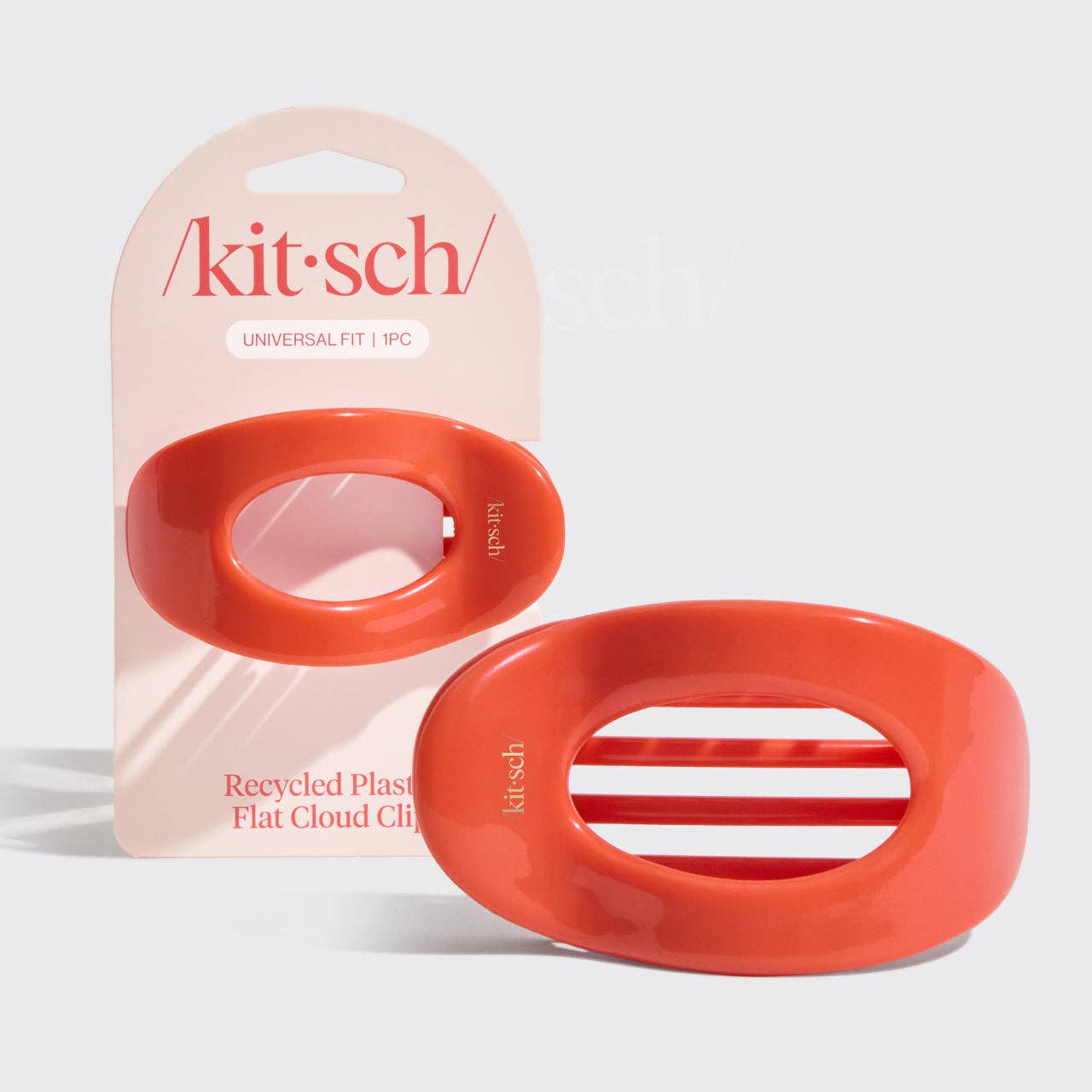 Recycled Plastic Flat Cloud Clip - Cherry - Mercantile213