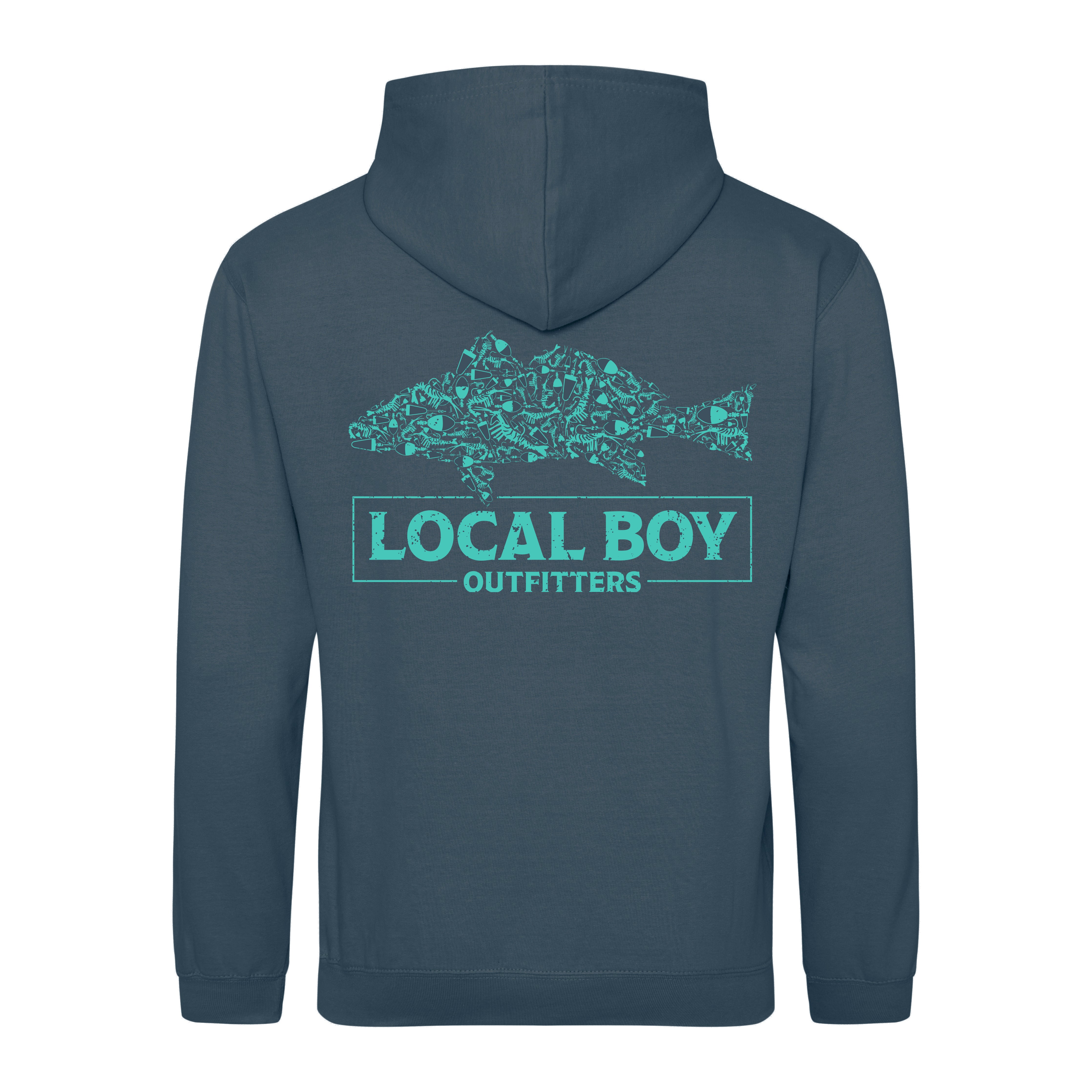 Local Boy Hoodie- Redfish Lures- AFB