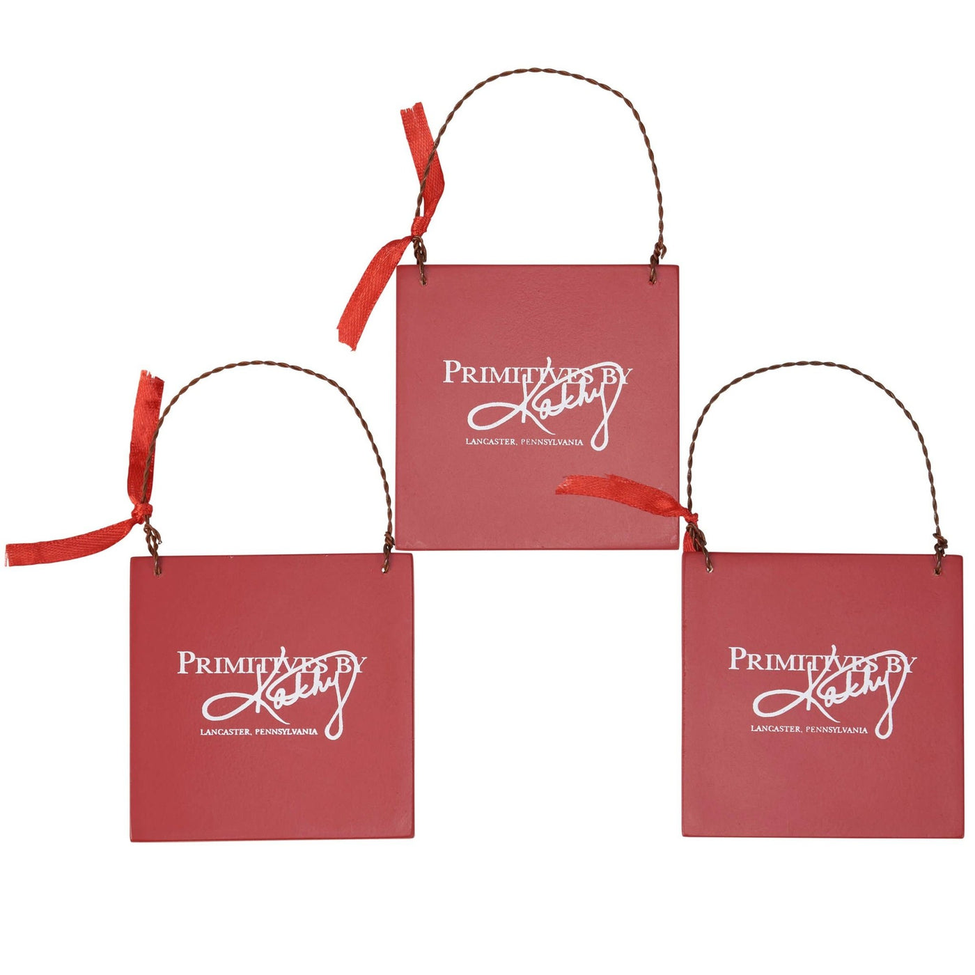 Retro Santa Ornament - 3pc - Mercantile213