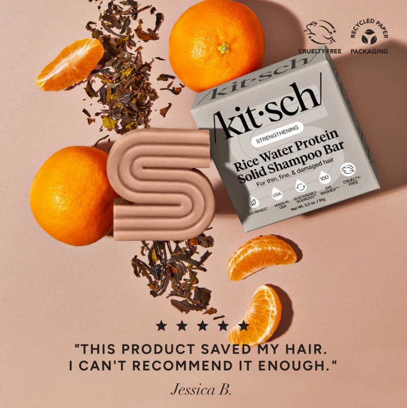 Rice Water Shampoo Bar for Hair Growth - Mercantile213